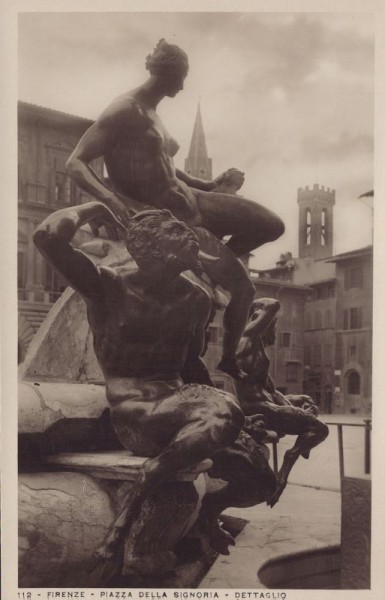 Firenze, Piazza della Signoria, Dettaglio