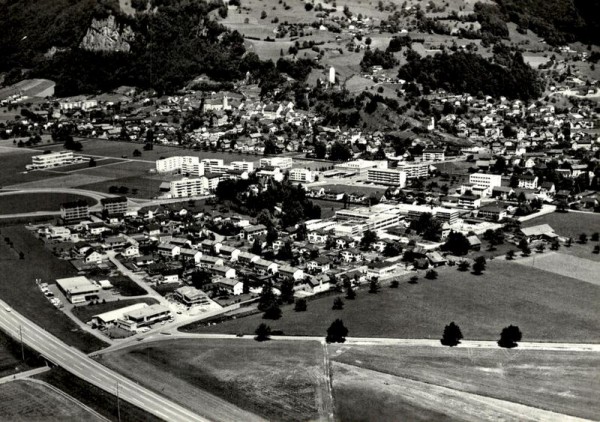 Sargans SG - Flugaufnahmen Vorderseite