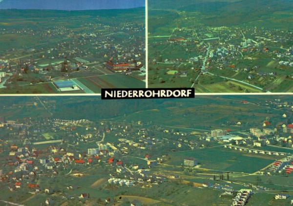 Niederrohrdorf AG - Flugaufnahmen Vorderseite