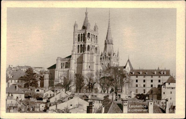 Kathedrale Notre-Dame (Lausanne) Vorderseite