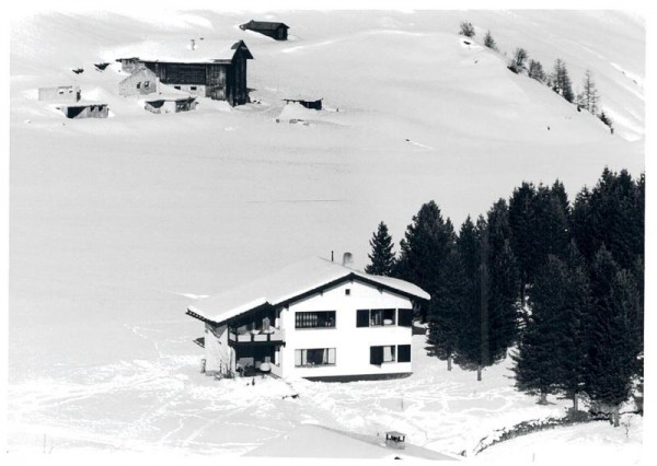 Zermatt, Flugaufnahme Vorderseite