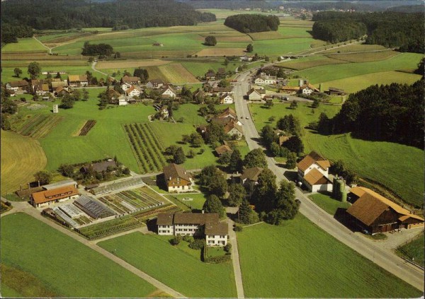 Baltenswil, Bassersdorf, Landheim Brüttisellen,  Flugaufnahme Vorderseite