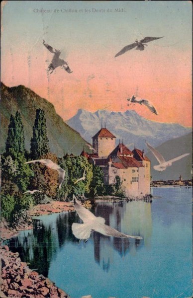 Château de Chillon Vorderseite