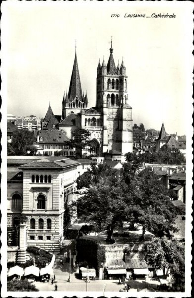 Cathédrale (Lausanne) Vorderseite