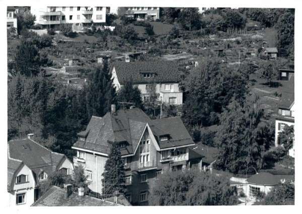 St. Gallen, Luftaufnahme Vorderseite