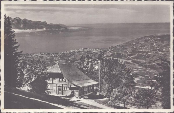 Vevey, Buffet-Restaurant des Pléiades Vorderseite