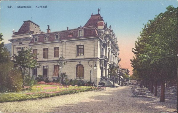 Montreux. Kursaal Vorderseite