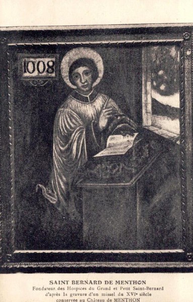 Saint Bernard De Menthon Vorderseite