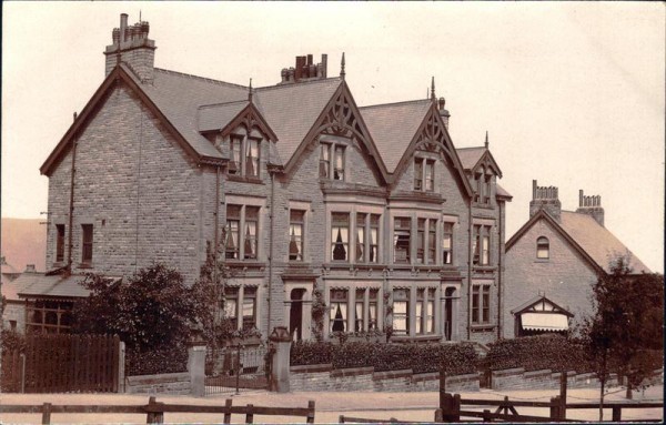 unbekanntes Haus, ev. in England Vorderseite