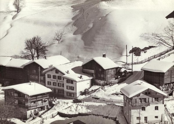 Gasthaus Rathaus St.Peter GR - Flugaufnahmen Vorderseite