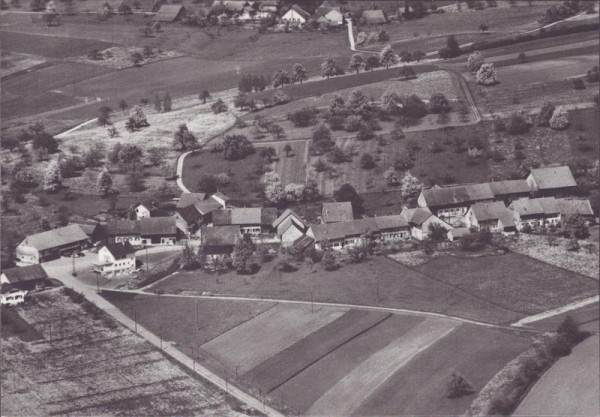 Ober-Schneit ZH  -  Flugaufnahmen Vorderseite