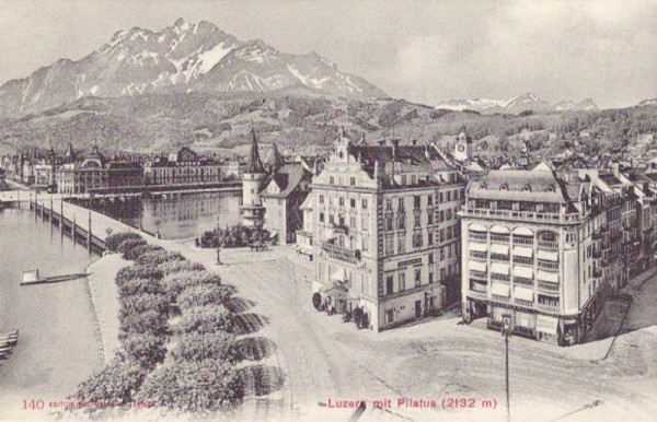 Luzern mit Pilatus