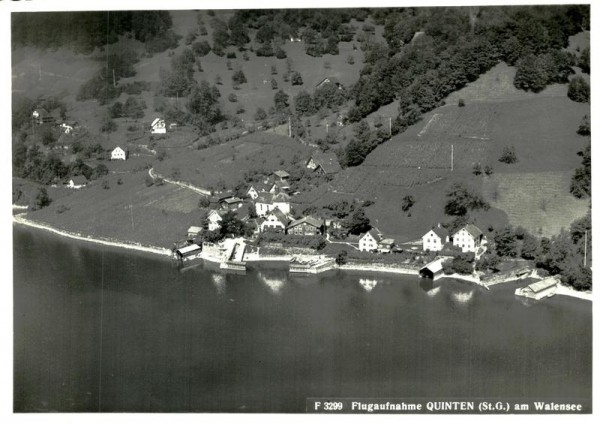 Quinten am Walensee Vorderseite