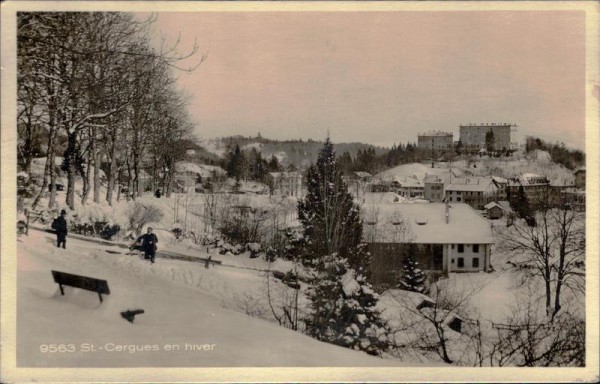 Saint-Cergue Vorderseite