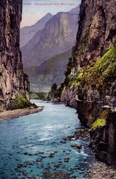 Aareschlucht bei Meiringen