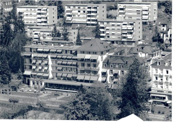 Hotel Carlton-Tivoli, Luzern Vorderseite