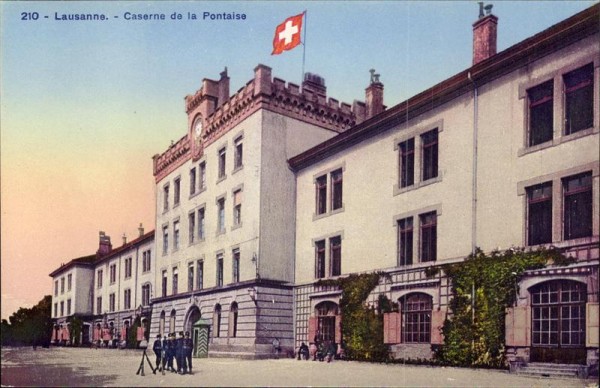 Lausanne, Caserne de la Pontaise Vorderseite