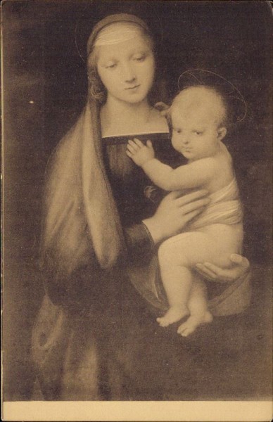 Firenze, R.Galleria Pitti, la Madonna del Granduca