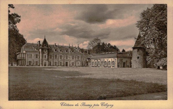 Céligny, Chateau de Bosseey Vorderseite