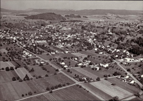 Würenlingen,  Flugaufnahme Vorderseite