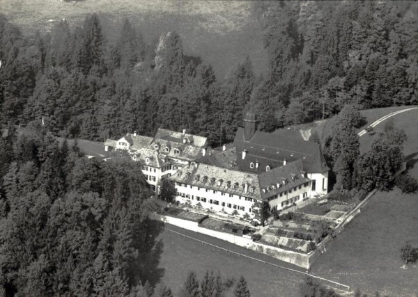 Kloster Wonnenstein, Niederteufen AR - Flugaufnahmen Vorderseite