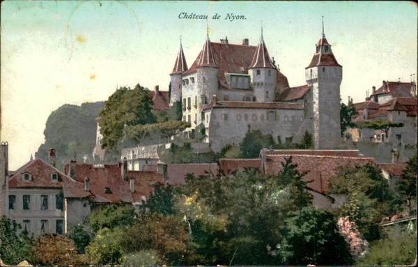 Château de Nyon Vorderseite