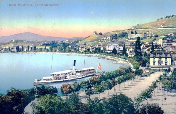 Montreux, Le Débarcadère Vorderseite