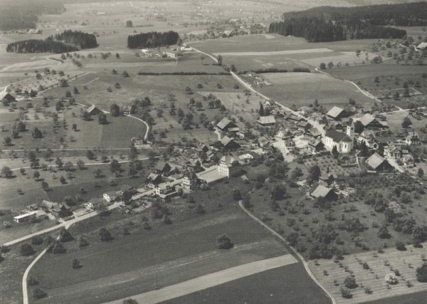 6027 Römerswil LU, Dorf, Pfarrkirche, Neudorfstr. Vorderseite