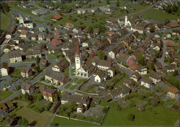 Beromünster, Flugaufnahme Vorderseite