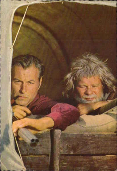 Lex Barker und Ralf Wolter Vorderseite