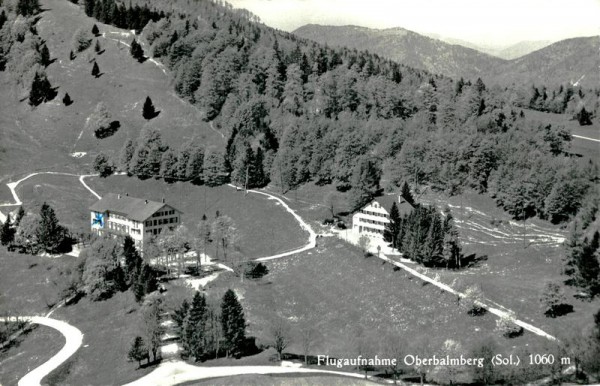 Oberbalmberg, Flugaufnahme Vorderseite